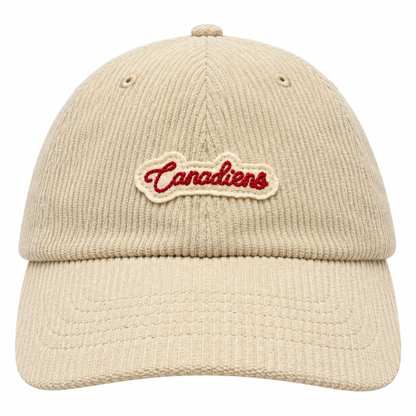 '47 NHL Montreal Canadiens Women's Rope Script Clean Up Adjustable Hat - Natural