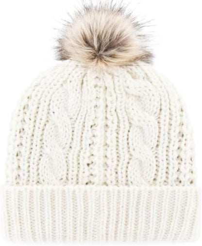 '47 NHL Montreal Women's Cuffed Meeko Knit Hat - White