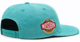 '47 NBA Vancouver Grizzlies Worn SE Hitch LC Adjustable Snapback Hat - Teal