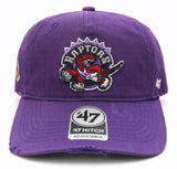 '47 NBA Toronto Raptors Worn SE Hitch LC Adjustable Snapback Hat - Purple