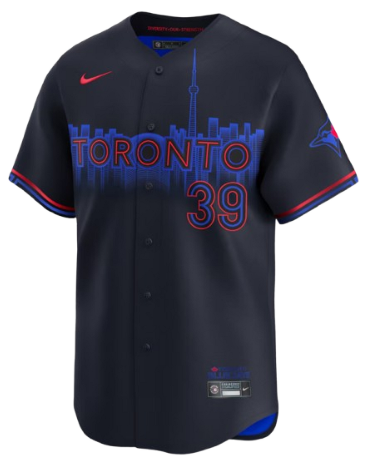 Fanatics MLB Toronto Blue Jays Trey Yesavage City Connect Limited Jersey - Navy