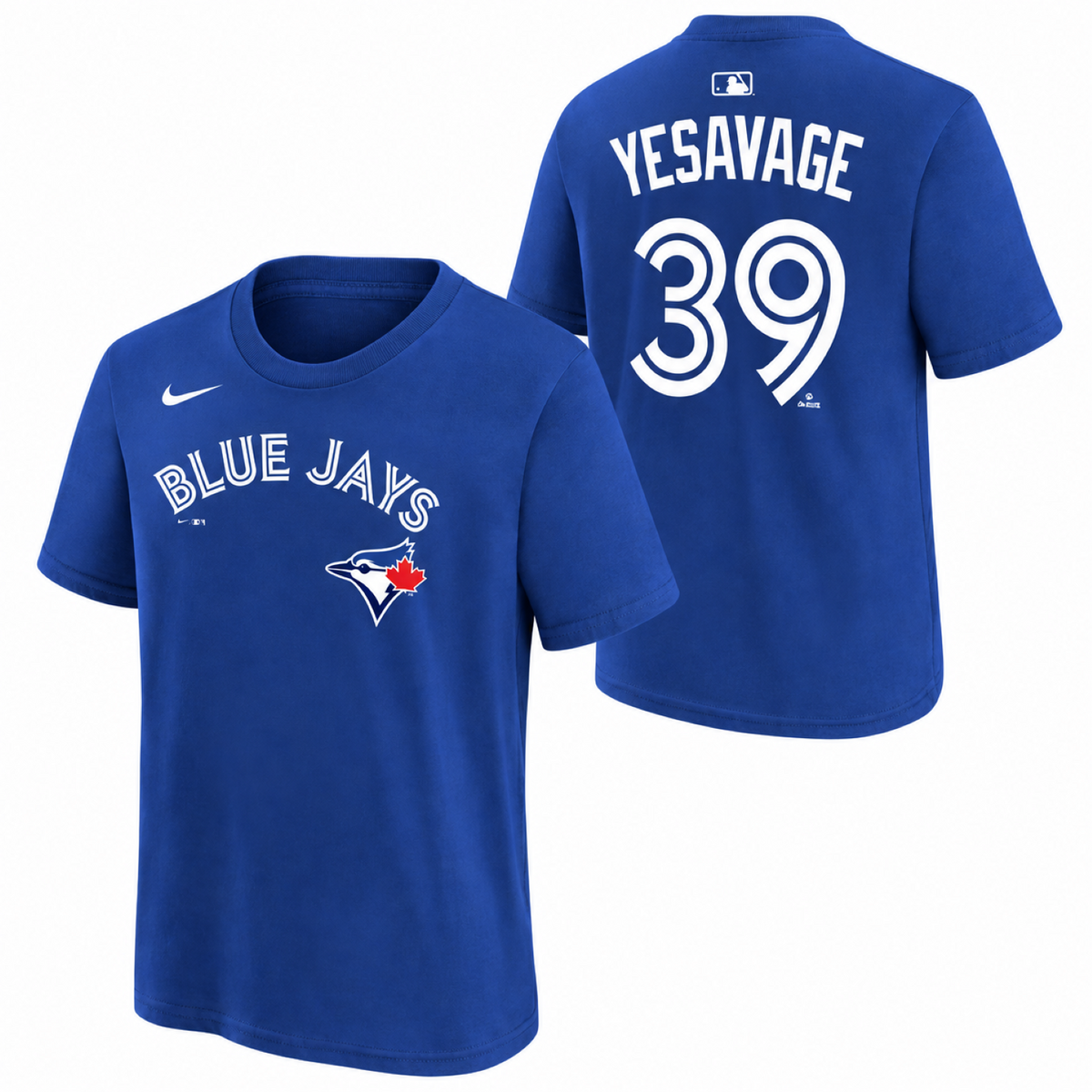 Outerstuff Youth MLB Toronto Blue Jays Trey Yesavage Player Name & Number Tee - Blue