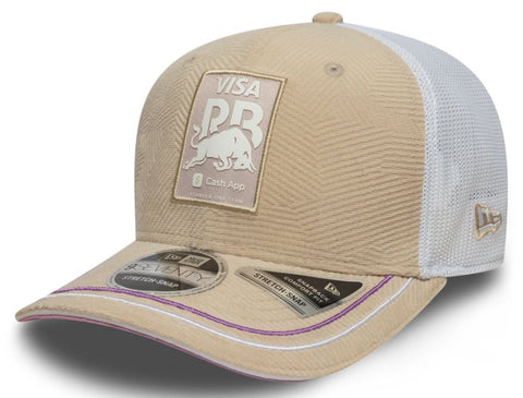 New Era 9SEVENTY Visa Cash App RB F1 Special Edition Miami GP Adjustable Snapback - Beige