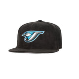 New Era Toronto Blue Jays 2006  Black "Corduroy" 59Fifty Fitted Cap 30th Season Sidepatch