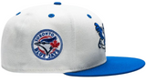 New Era MLB Toronto Blue Jays ACE Mascot 59FIFTY Custom Fitted Hat - White/Blue