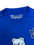 Mitchell & Ness NHL Toronto Maple Leafs Plush Tee - Blue