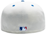New Era MLB Toronto Blue Jays ACE Mascot 59FIFTY Custom Fitted Hat - White/Blue