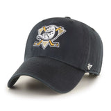 47 Anaheim Ducks Clean Up Adjustable Cap - Black