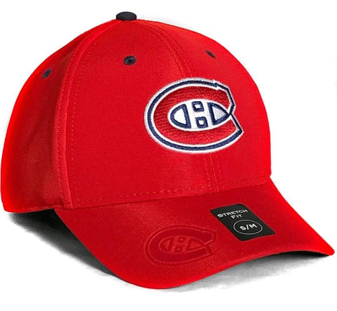 American Needle NHL Heritage Montreal Canadiens E-Boss Stretch Fit Hat - Red