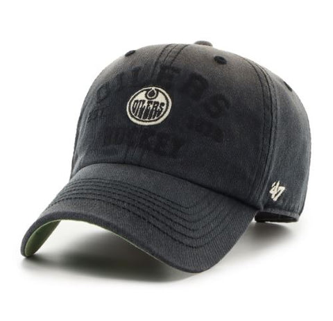 47 Dusted Steuben NHL Edmonton Oilers Clean Up Adjustable Cap