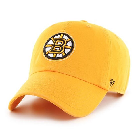 47 Boston Bruins  NHL Clean Up Adjustable Cap - Yellow