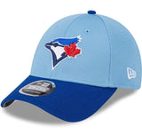 Men's New Era MLB Toronto Blue Jays 2024 Batting Practice On-Field 9Forty Adjustable - Powder Blue
