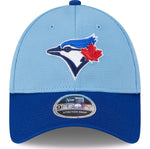 Men's New Era MLB Toronto Blue Jays 2024 Batting Practice On-Field 9Forty Adjustable - Powder Blue
