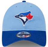 Men's New Era MLB Toronto Blue Jays 2024 Batting Practice 9Twenty Adjustable Hat - Powder Blue