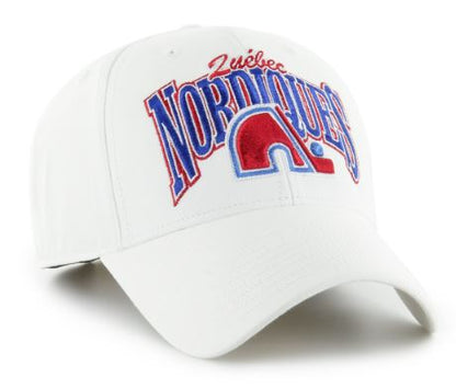 Quebec Nordiques '47 NHL Keystone MVP Adjustable Cap - White