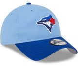 Men's New Era MLB Toronto Blue Jays 2024 Batting Practice 9Twenty Adjustable Hat - Powder Blue