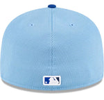 Men's New Era MLB Toronto Blue Jays 2024 Batting Practice On-Field 59FIFTY Fitted Hat - Powder Blue
