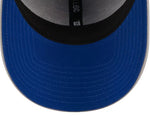 New Era MLB Toronto Blue Jays Pipe 39THIRTY Stretch Flex Hat - Grey/Royal Blue