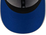New Era MLB Toronto Blue Jays Pipe 39THIRTY Stretch Flex Hat - Grey/Royal Blue