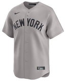 Nike MLB New York Yankees Aaron Judge #99 Player Limited Road Jersey - Grey