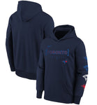 Toronto Blue Jays Nike Youth 2024 City Connect Club Fleece Pullover Hoodie