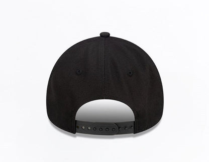 New Era 9FORTY A-Frame MLB New York Yankees Primary Logo Adjustable Snapback Hat - Black