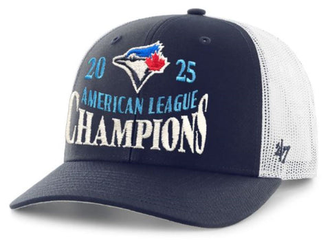 '47 MLB Toronto Blue Jays ALCS Champions Trucker Hat - Blue/White