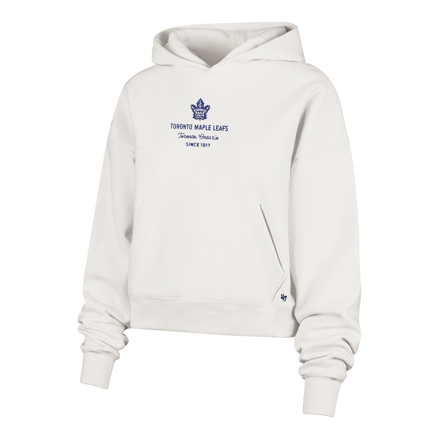 '47 NHL Toronto Maple Leafs Women's Anderson Foundation Hoodie - White