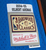 Mitchell & Ness NBA Washington Wizards Gilbert Arenas #0 2004-05 HWC Swingman Jersey - Blue
