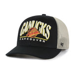 '47 NHL Vancouver Canucks Arid Trucker Adjustable Hat - Black