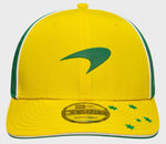 New Era 9SEVENTY Formula 1 Oscar Piastri #81 McLaren Team 2025 Australia GP Adjustable Snapback Cap - Yellow/Green