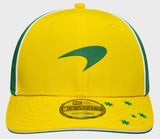 New Era 9SEVENTY Formula 1 Oscar Piastri #81 McLaren Team 2025 Australia GP Adjustable Snapback Cap - Yellow/Green
