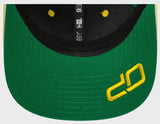 New Era 9SEVENTY Formula 1 Oscar Piastri #81 McLaren Team 2025 Australia GP Adjustable Snapback Cap - Yellow/Green