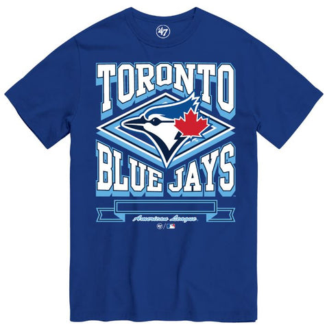 '47 MLB Toronto Blue Jays Heater Tee - Blue