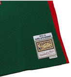 Mitchell & Ness NBA Milwaukee Bucks Giannis Antetokounmpo #34 2013-14 HWC Swingman Jersey - Green