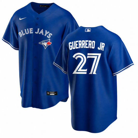 Nike MLB Toronto Blue Jays Vladimir Guerrero Jr. Alternate Replica Player Jersey - Royal Blue