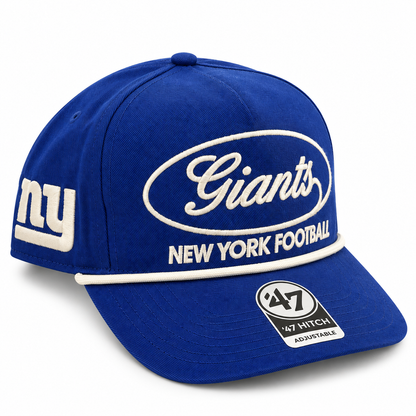 '47 NFL New York Giants Rope Hitch Adjustable Hat- Royal Blue