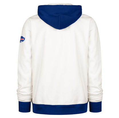 '47 NFL Buffalo Bills Golden Age Skipper Original Hoodie - White / Blue