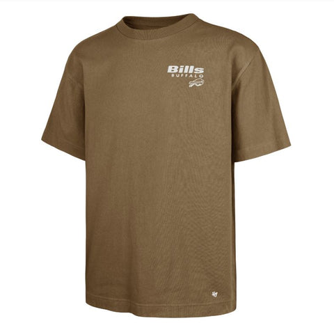 '47 NFL Buffalo Bills Men's Lateral Foundation Tee - Brown