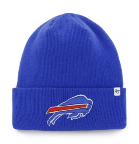 '47 NFL Buffalo Bills Raised Cuff Knit Beanie - Blue