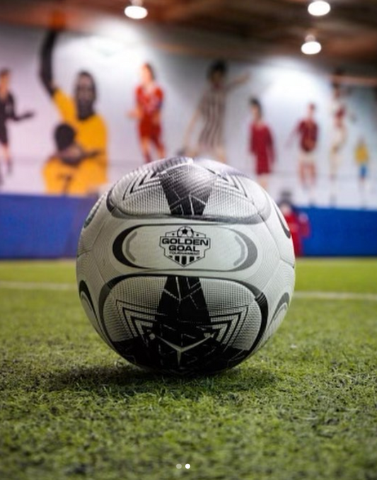 Golden Goal Tournament Official Match Quality Soccer Ball - Thermobonded Size 5
