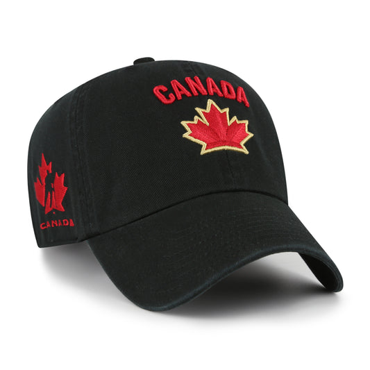 '47 Hockey Canada Sure Shot Clean Up Adjustable Hat - Black