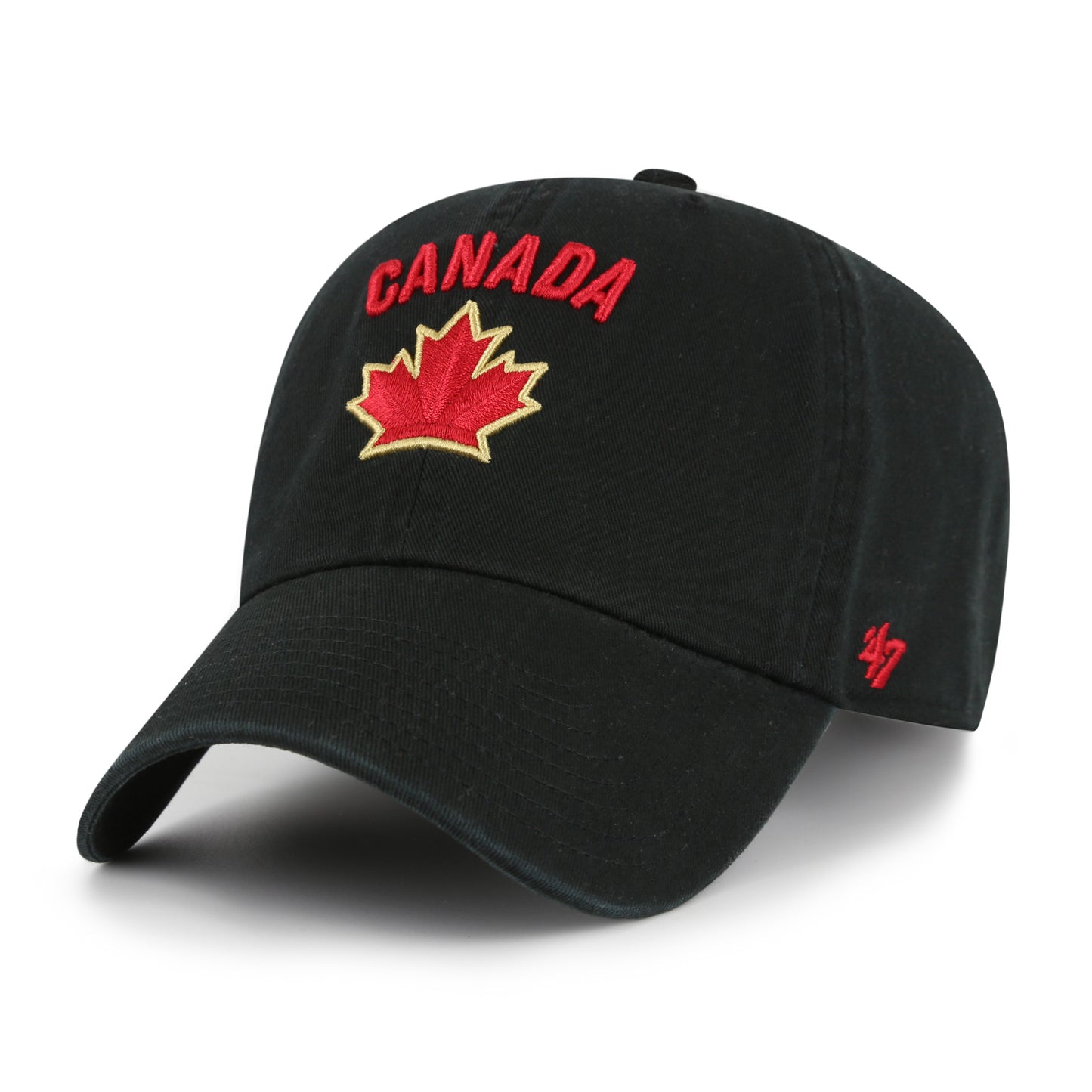 '47 Hockey Canada Sure Shot Clean Up Adjustable Hat - Black