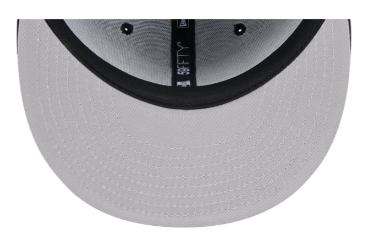 New Era 59FIFTY MLB Toronto Blue Jays City Connect Two Tone Script Alternate Fitted Hat - Black/White