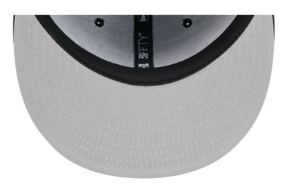 New Era 59FIFTY MLB Toronto Blue Jays City Connect Two Tone Script Alternate Fitted Hat - Black/White
