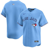 Men's MLB Toronto Blue Jays Nike Home Limited Jersey - Powder Blue