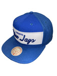 Men's MLB Mitchell & Ness Toronto Blue Jays Retro Sport Snapback Hat – Royal Blue