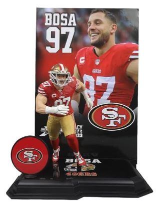 Nick Bosa #97 (San Francisco 49ers) NFL 7" Posed Figure