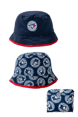 MLB Toronto Blue Jays Toddler Reversible Bucket Hat - Blue
