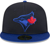 New Era 59FIFTY MLB Toronto Blue Jays City Connect Batting Practice Fitted Hat - Navy/Royal